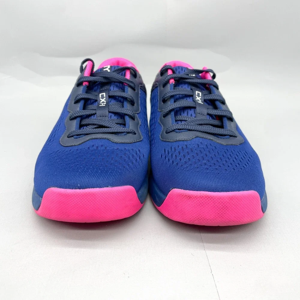TYR CXT-1 Trainer Mens 10.5 Blue Pink Athletic Gym Shoes Sneakers CrossFit HIIT - Picture 2 of 11